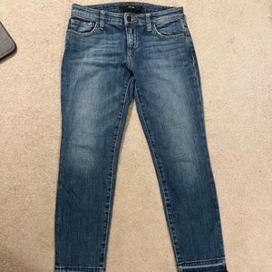 Joe's skinny cropped jeans